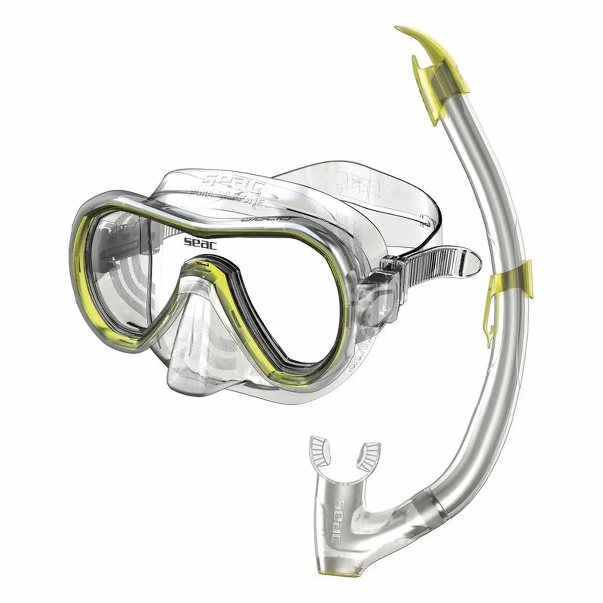 Maschera da immersione Seac 0890071360 Giallo