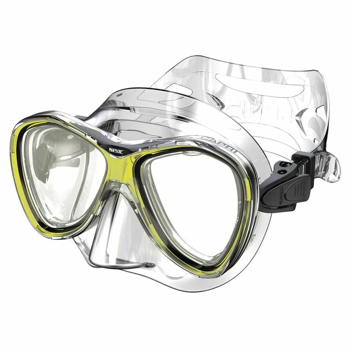 Occhialini da Nuoto Seac 75001300536 Giallo Taglia unica