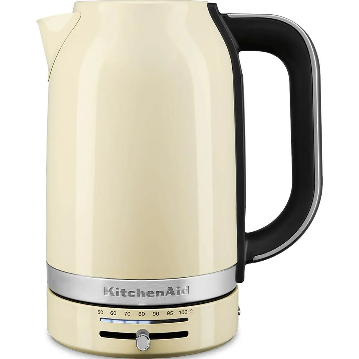 Bollitore KitchenAid 5KEK1701EAC Crema plástico,acero inoxidable 2400 W 1,7 L (1 Unità)