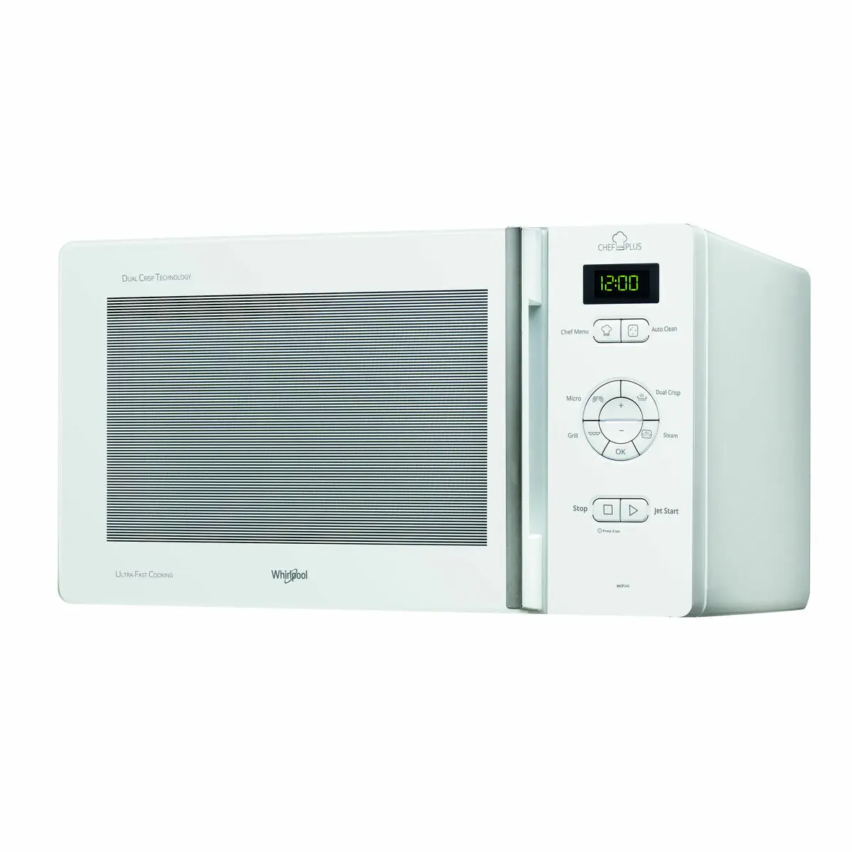 Microonde con Grill Whirlpool Corporation ChefPlus Bianco 800 W 25 L