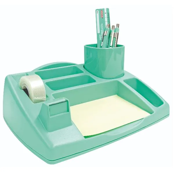 DESK ORGANIZER OLIVER PASTEL VERDE