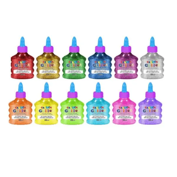 CF12 GLITTER GLUE  88ML.COL. NEON