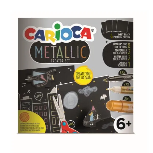 KIT CARIOCA METALLIC POP UP CREATOR