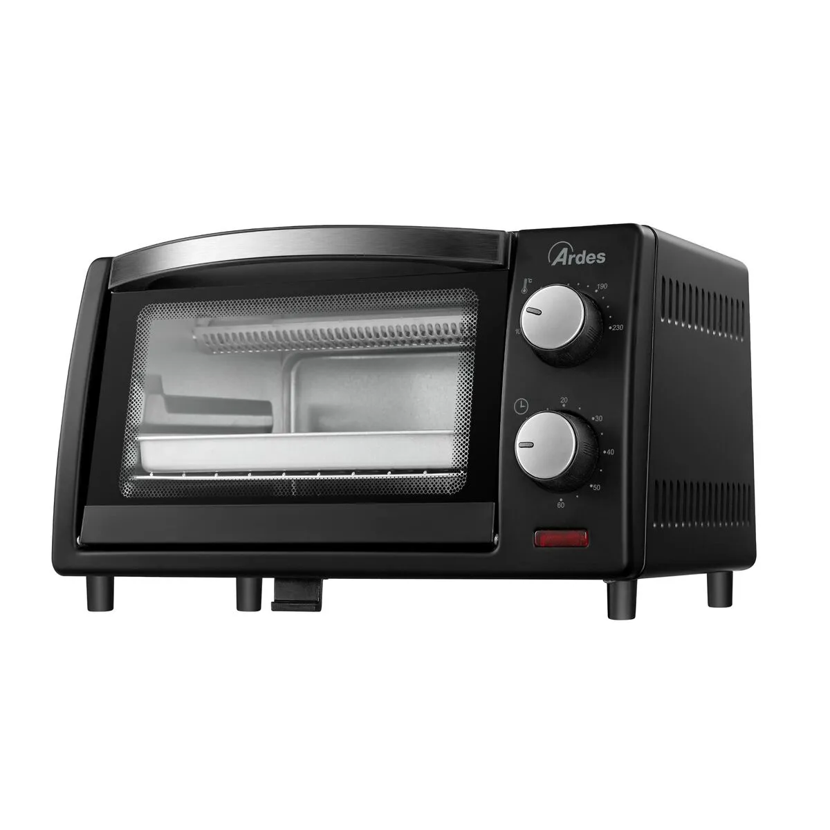 Forno a Convenzione Ardes AR6211B Nero 800 W 10 L