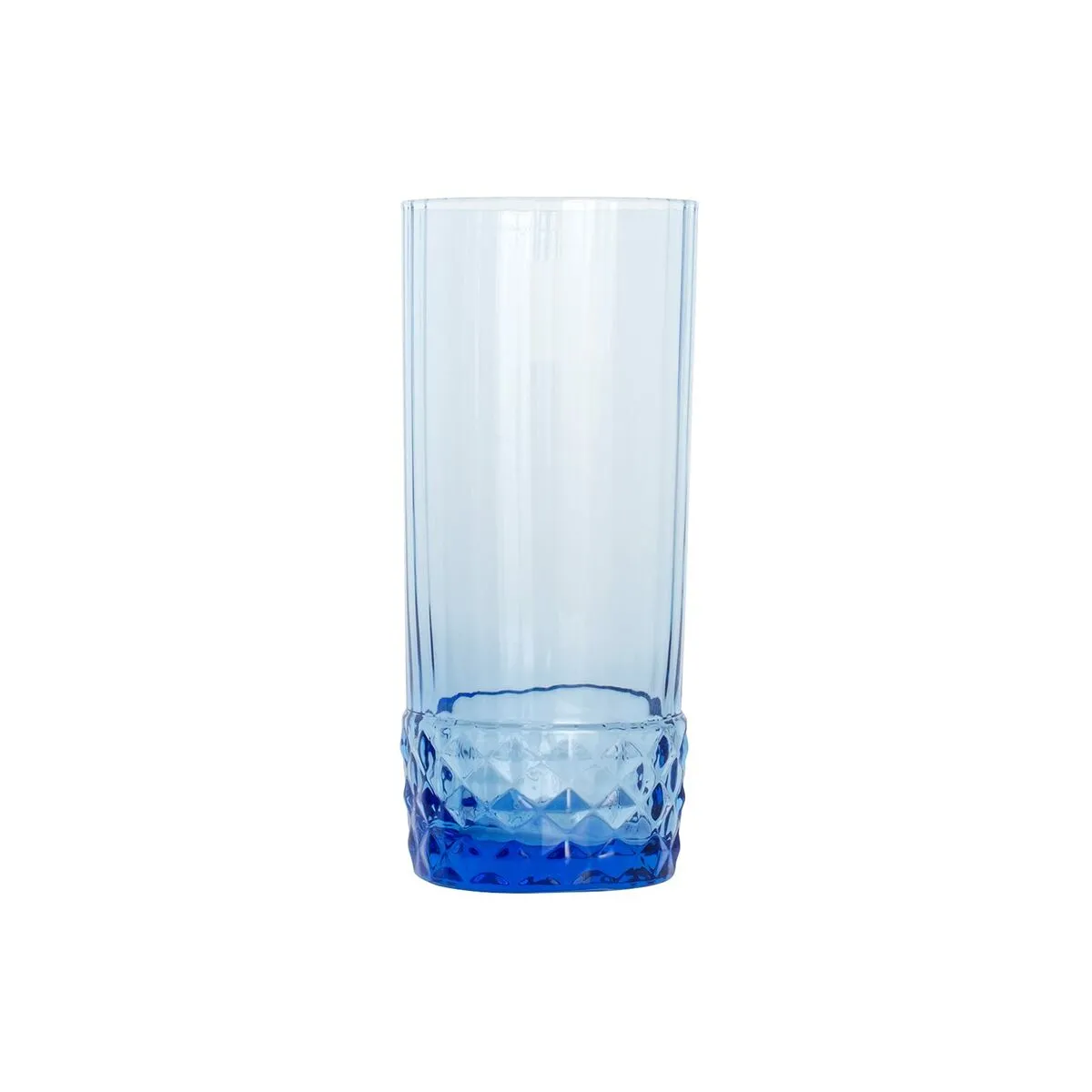 Set di Bicchieri Bormioli Rocco America'20s Azzurro 6 Unità Vetro (400 ml)