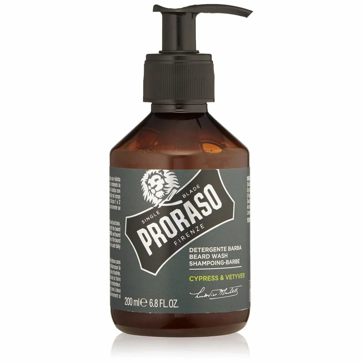 Shampoo per Barba Proraso Cypress & Vetyver 200 ml