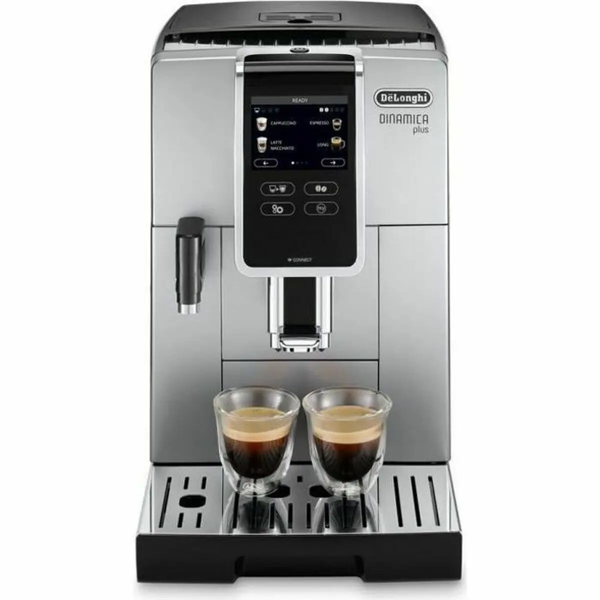 Caffettiera superautomatica DeLonghi ECAM 370.85.SB Nero Argentato 1450 W 19 bar 300 g