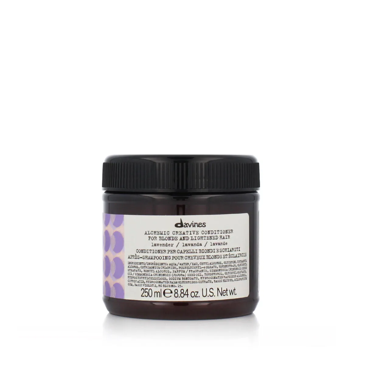 Balsamo per Capelli Biondi o Brizzolati Davines Alchemic Lavender 250 ml