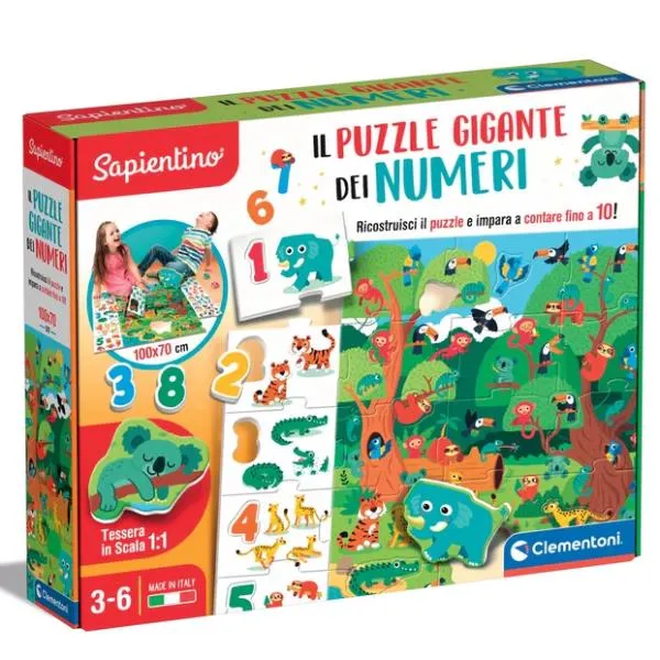 PUZZLE GIGANTE DEI NUMERI