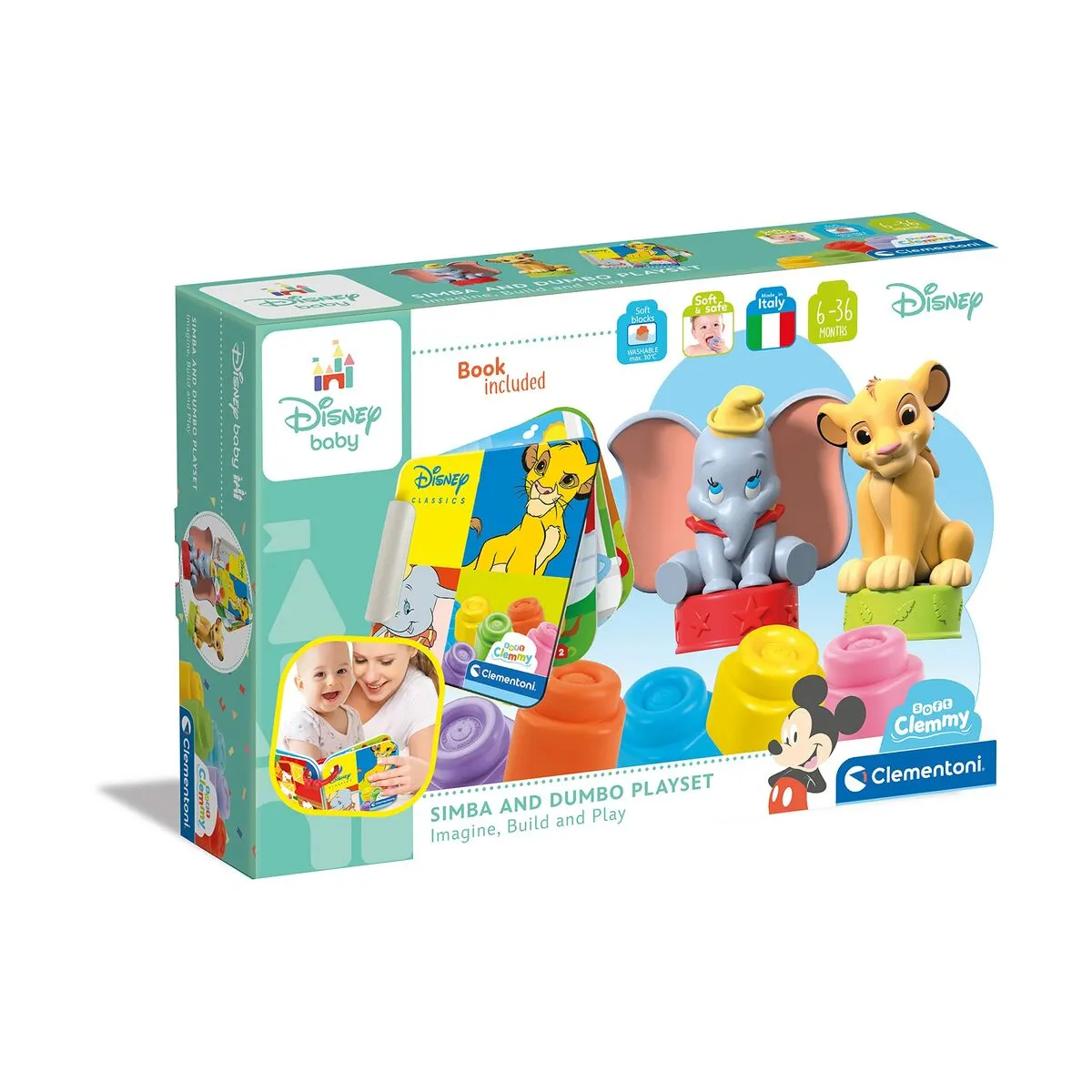 Puzzle Animali Clementoni Disney Classics Clemmy Box