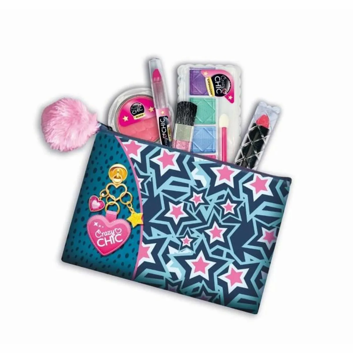 Set di Trucchi per Bambini Clementoni Crazy Chic Multicolore