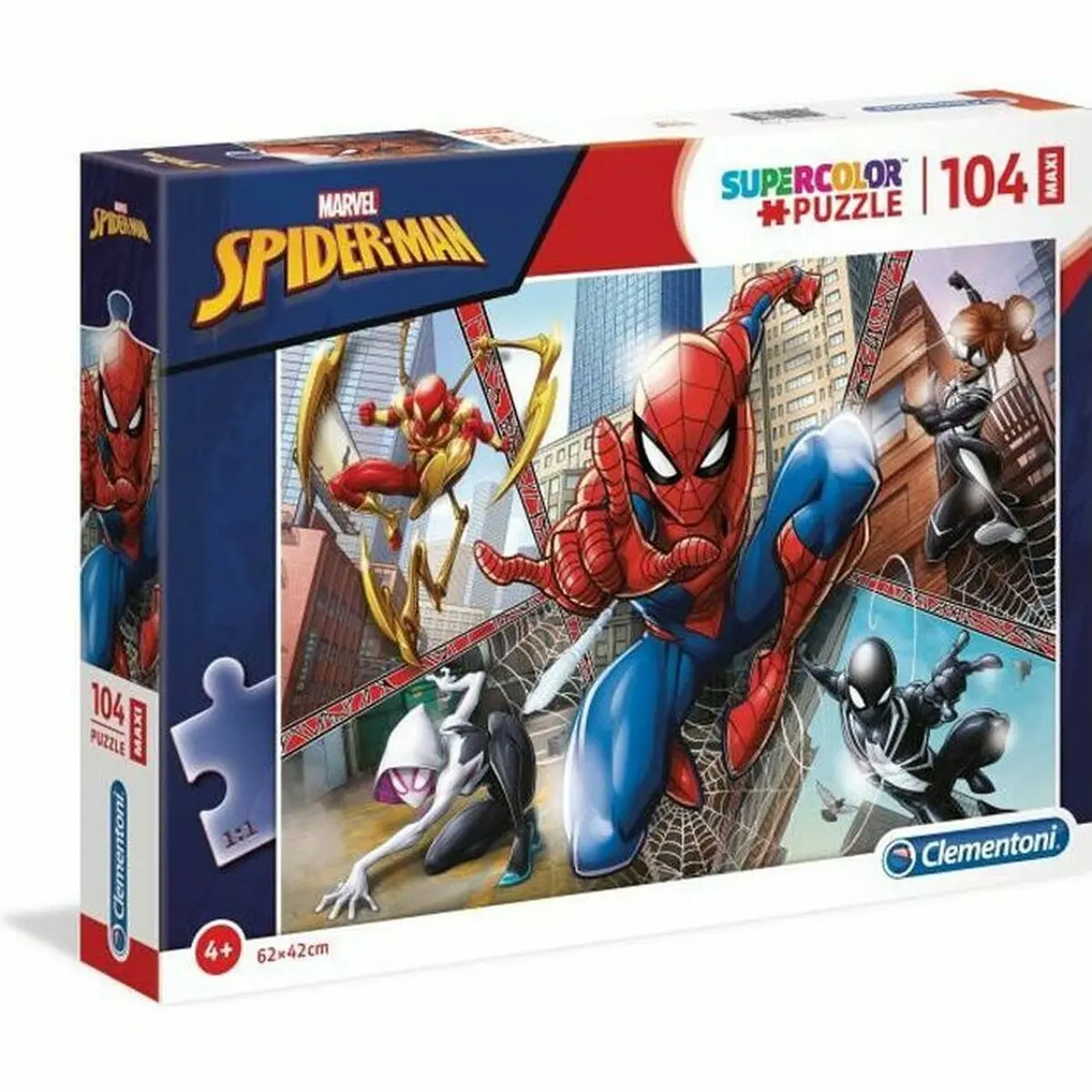 Puzzle per Bambini Clementoni Marvel Spider-Man 23734 68 x 48 cm Maxi 104 Pezzi