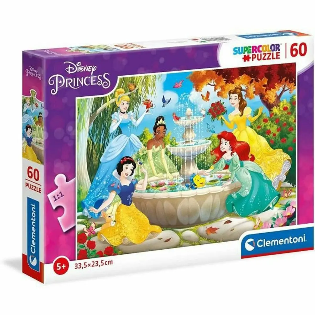 Puzzle per Bambini Clementoni Disney Princess 26064 60 Pezzi