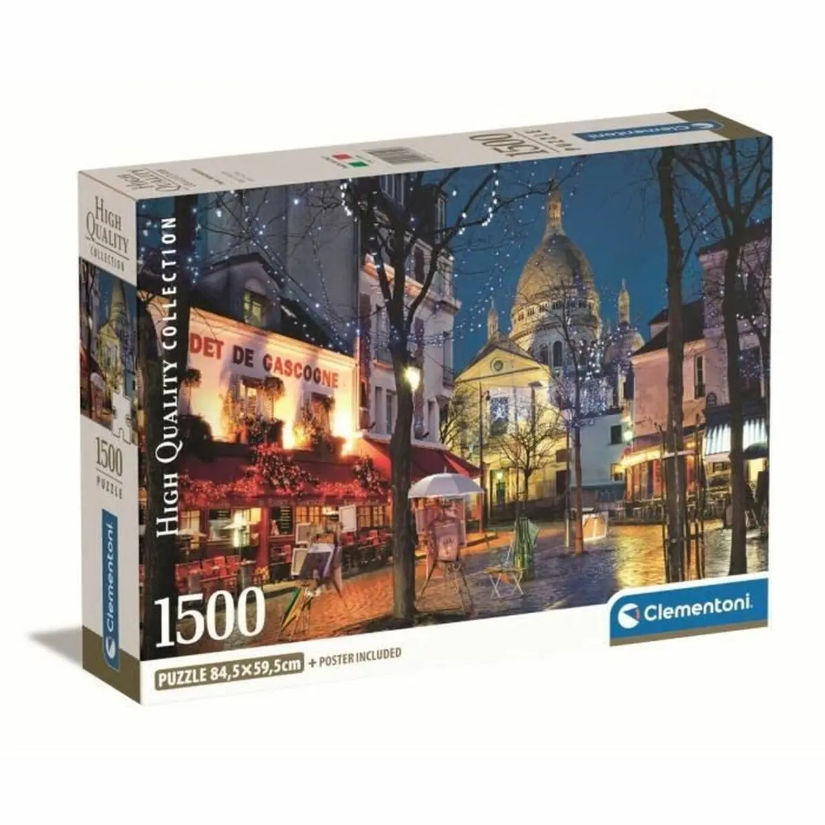 Puzzle Clementoni Paris Montmartre 1500 Pezzi