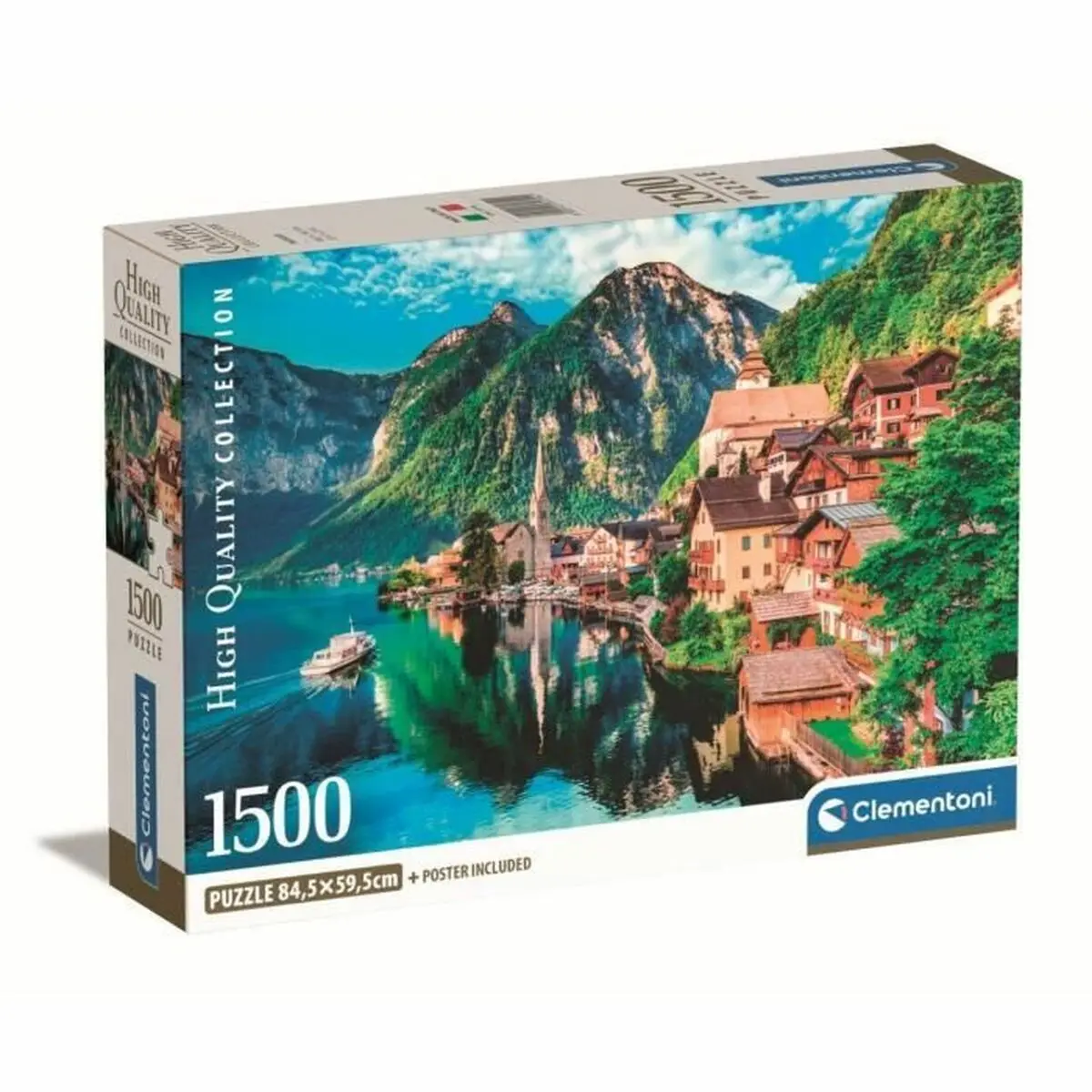 Puzzle Clementoni Hallstatt 1500 Pezzi