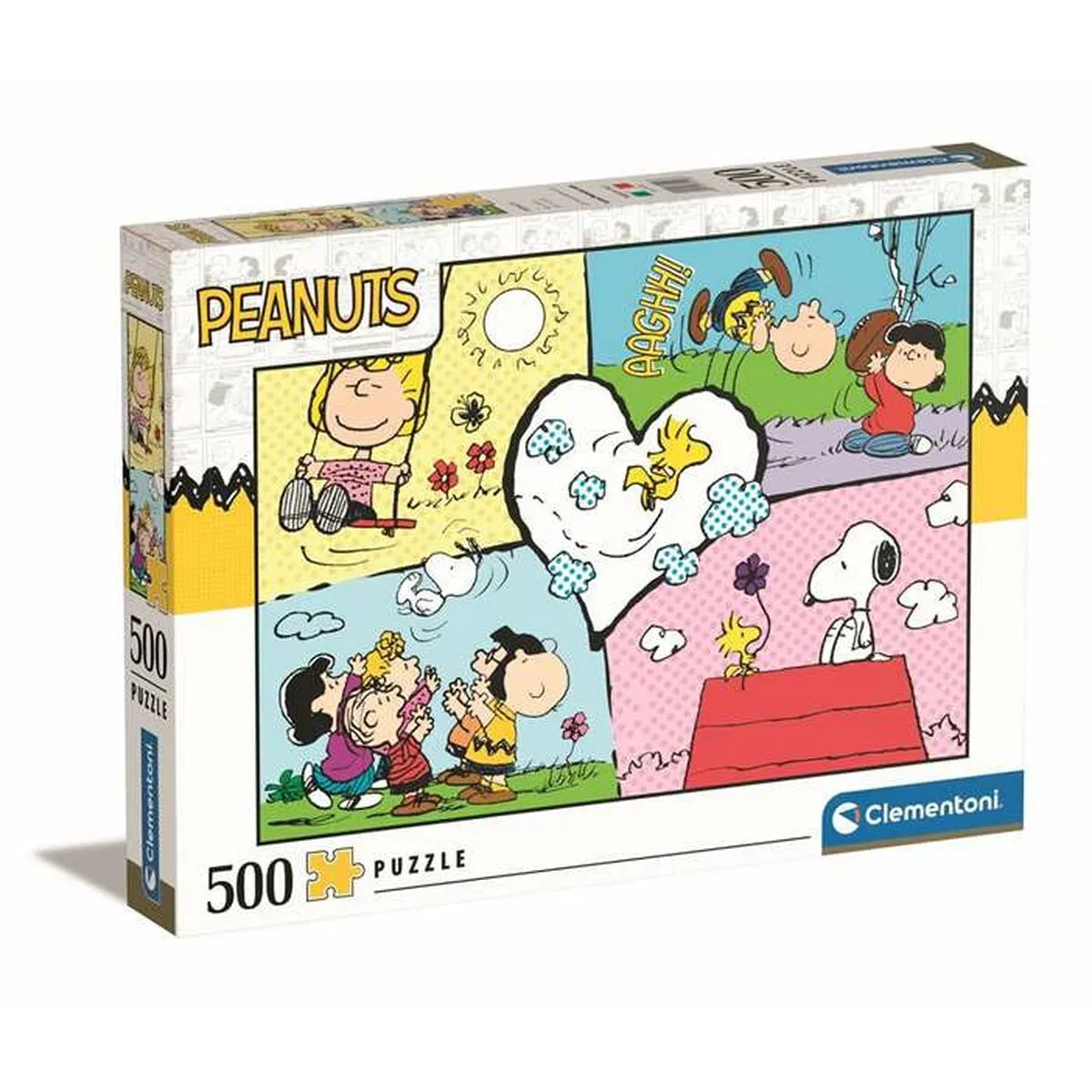 Puzzle Clementoni Peanuts 500 Pezzi