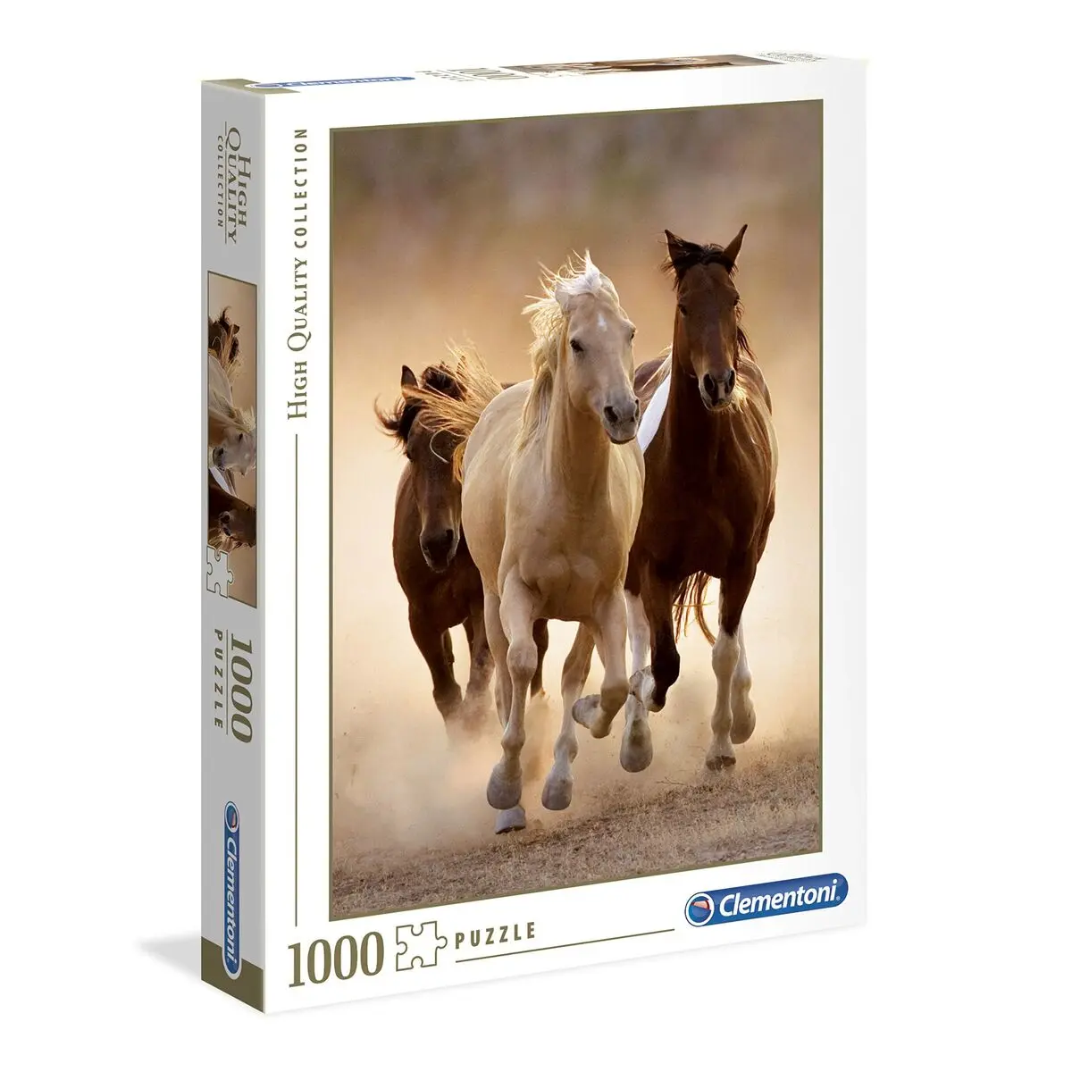 Puzzle Clementoni Wild Horses 391684 67,7 x 47,7 cm 1000 Pezzi