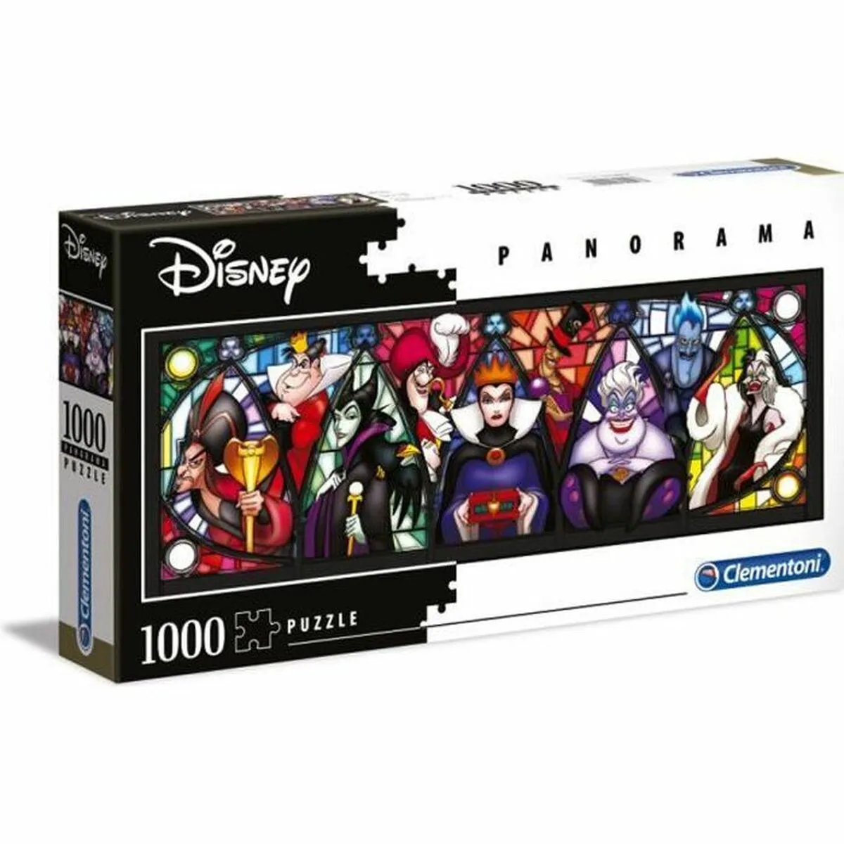 Puzzle Clementoni Villains 1000 Pezzi Panorama Disney