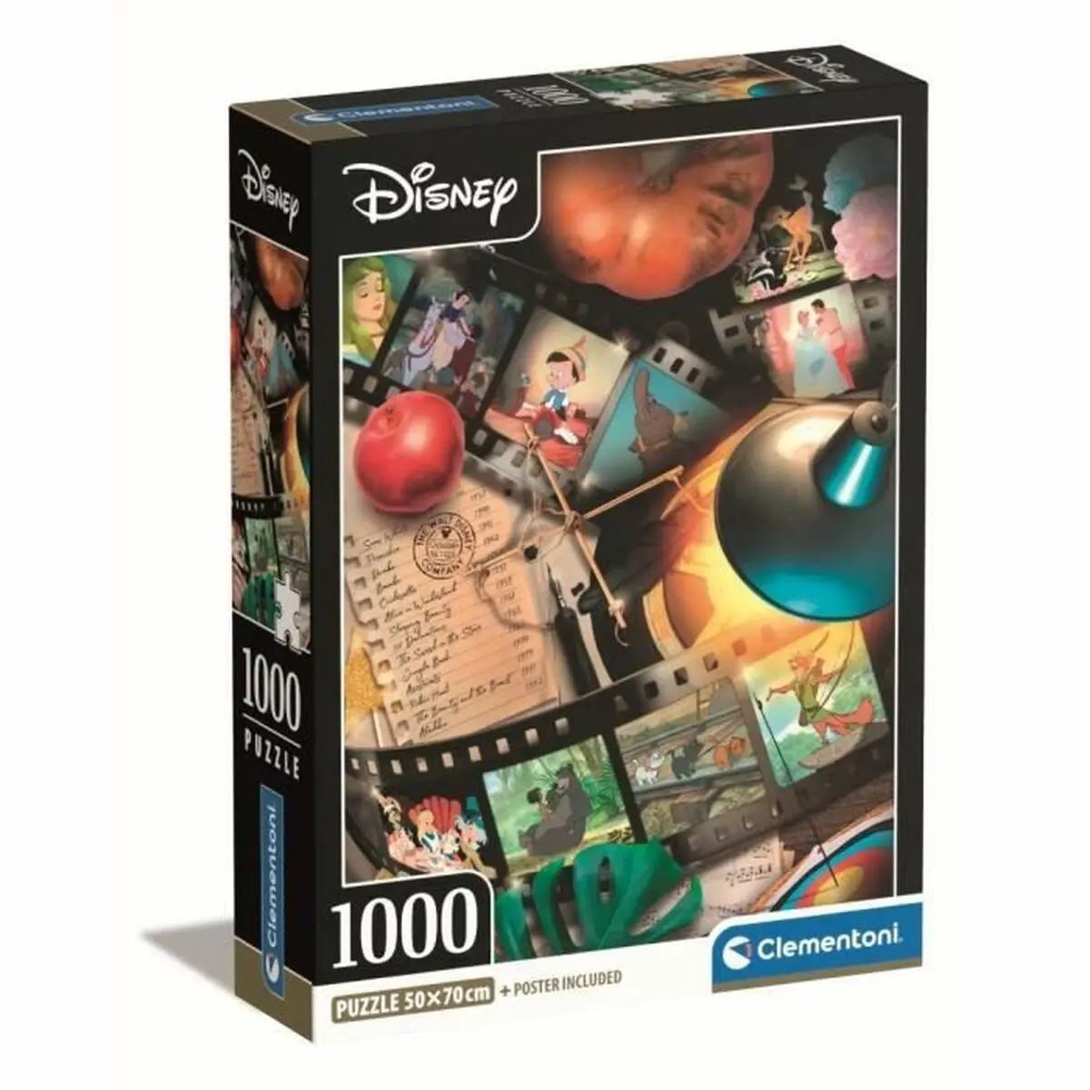 Puzzle Clementoni Classic Movies Disney 1000 Pezzi