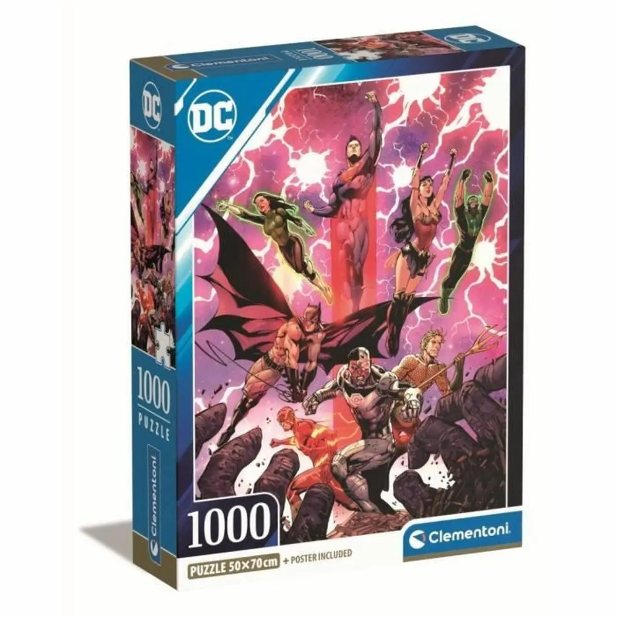 Puzzle Clementoni DC Comics 1000 Pezzi