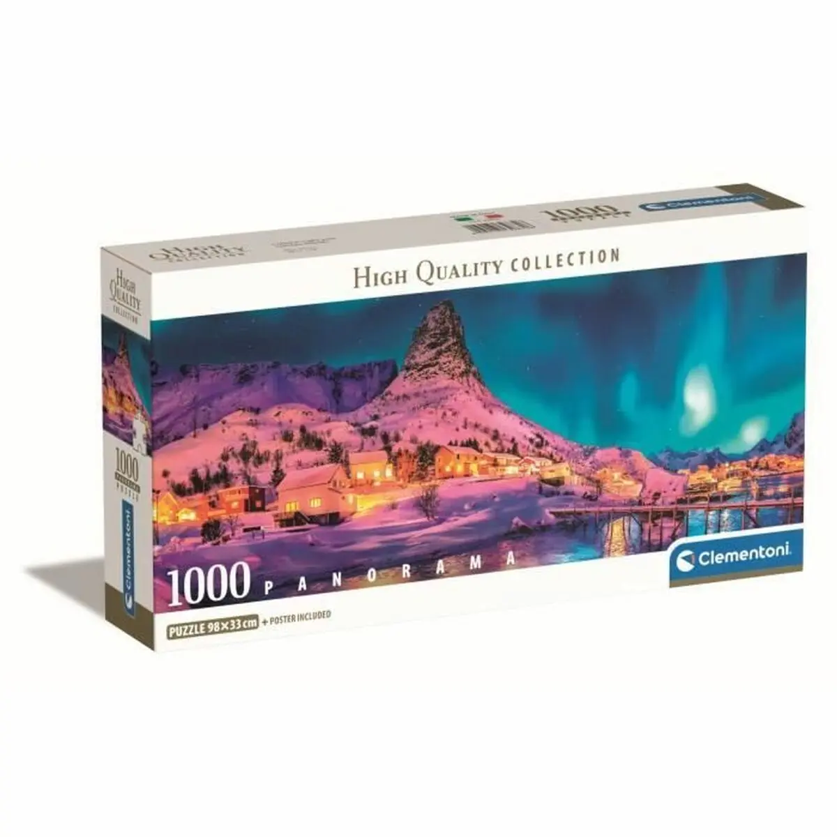 Puzzle Clementoni Pannorama Lofoten Island 1000 Pezzi