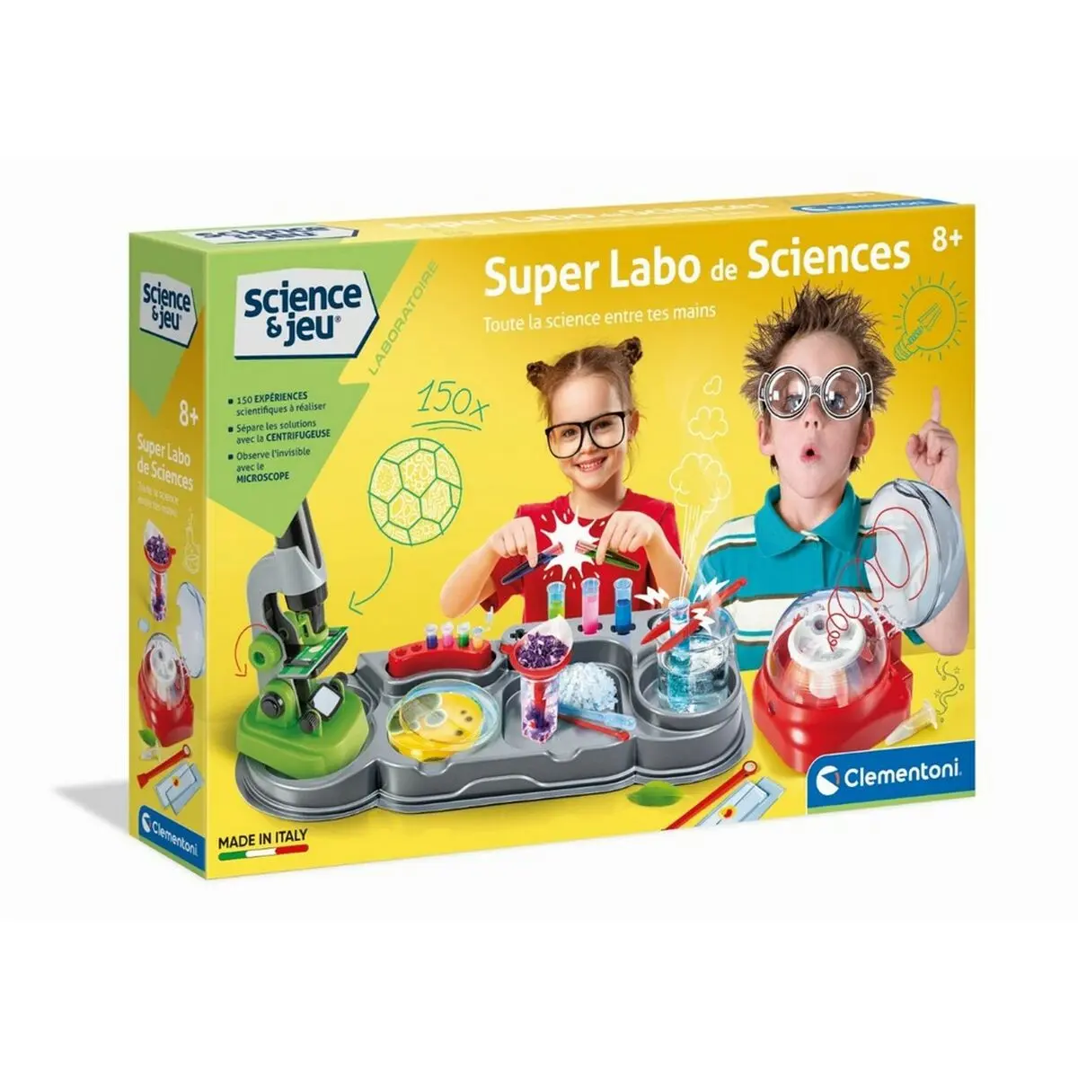 Gioco di Scienza Clementoni Super Science Lab FR