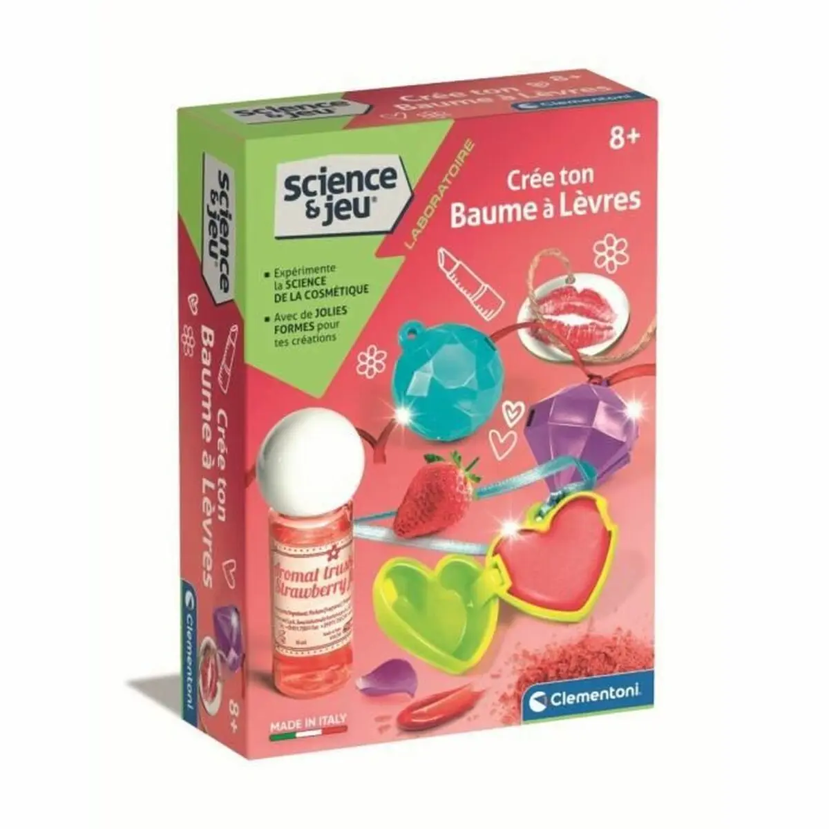 Gioco di Scienza Clementoni Lip Balms Set per la preparazione del sapone