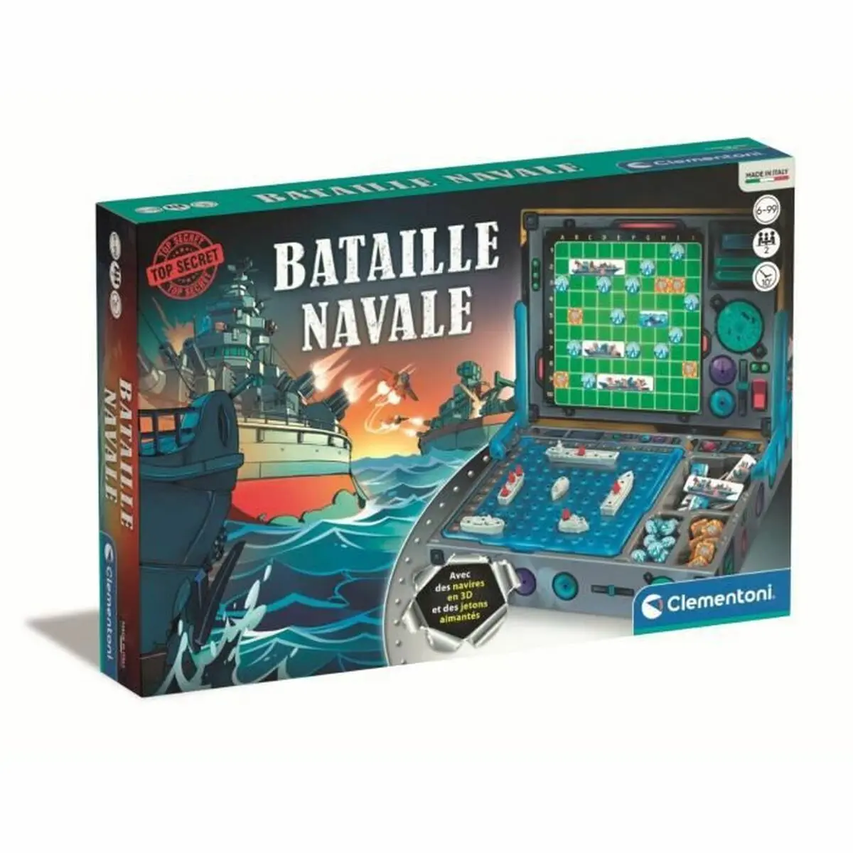 Gioco da Tavolo Clementoni Naval Battle (FR)