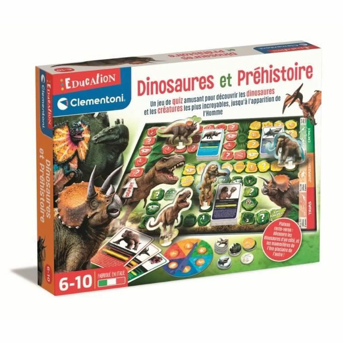 Gioco Educativo Clementoni Dinosaures et Prehistoire (FR)