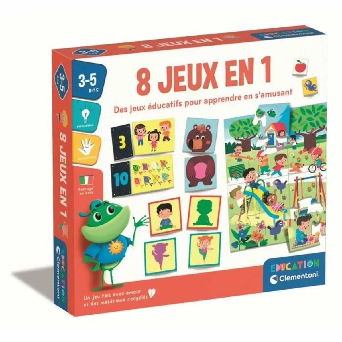 Gioco Educativo Clementoni 8 jeux en 1 (FR)