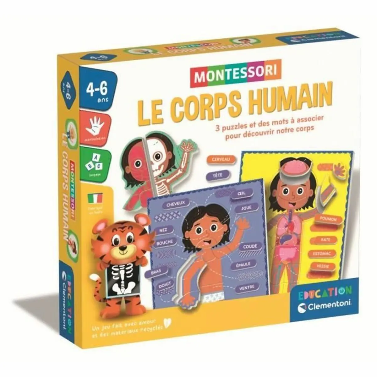 Gioco Educativo Clementoni Le Corps Humain (FR)