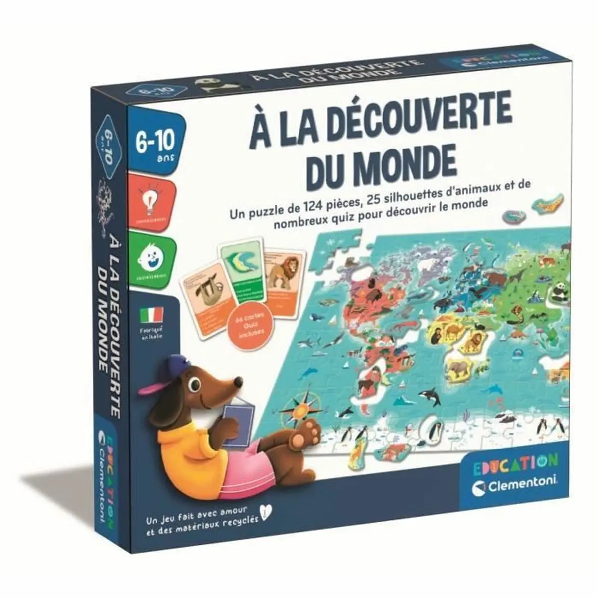 Gioco Educativo Clementoni À la découverte du monde (FR)