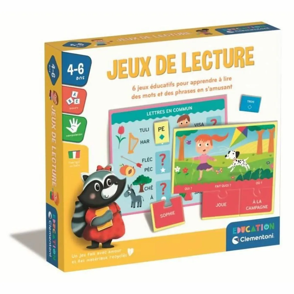 Gioco Educativo Clementoni Jeux de lecture (FR)