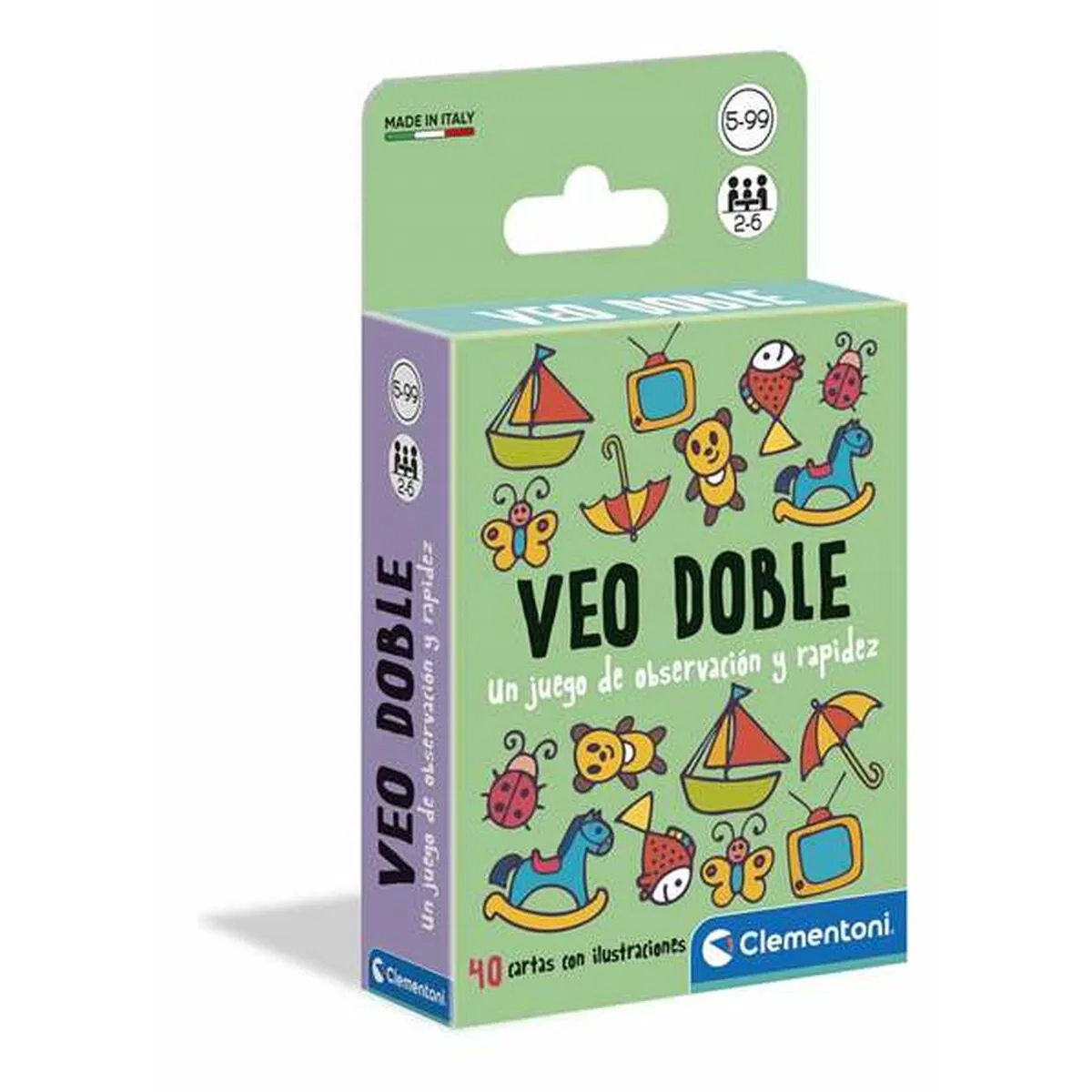 Gioco Educativo Clementoni Veo Doble 8,5 x 14,5 x 3 cm