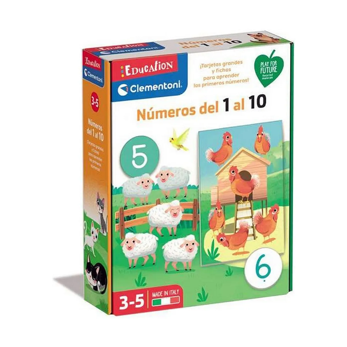 Gioco Educativo Clementoni Aprende los Números del 1 al 10 (ES)