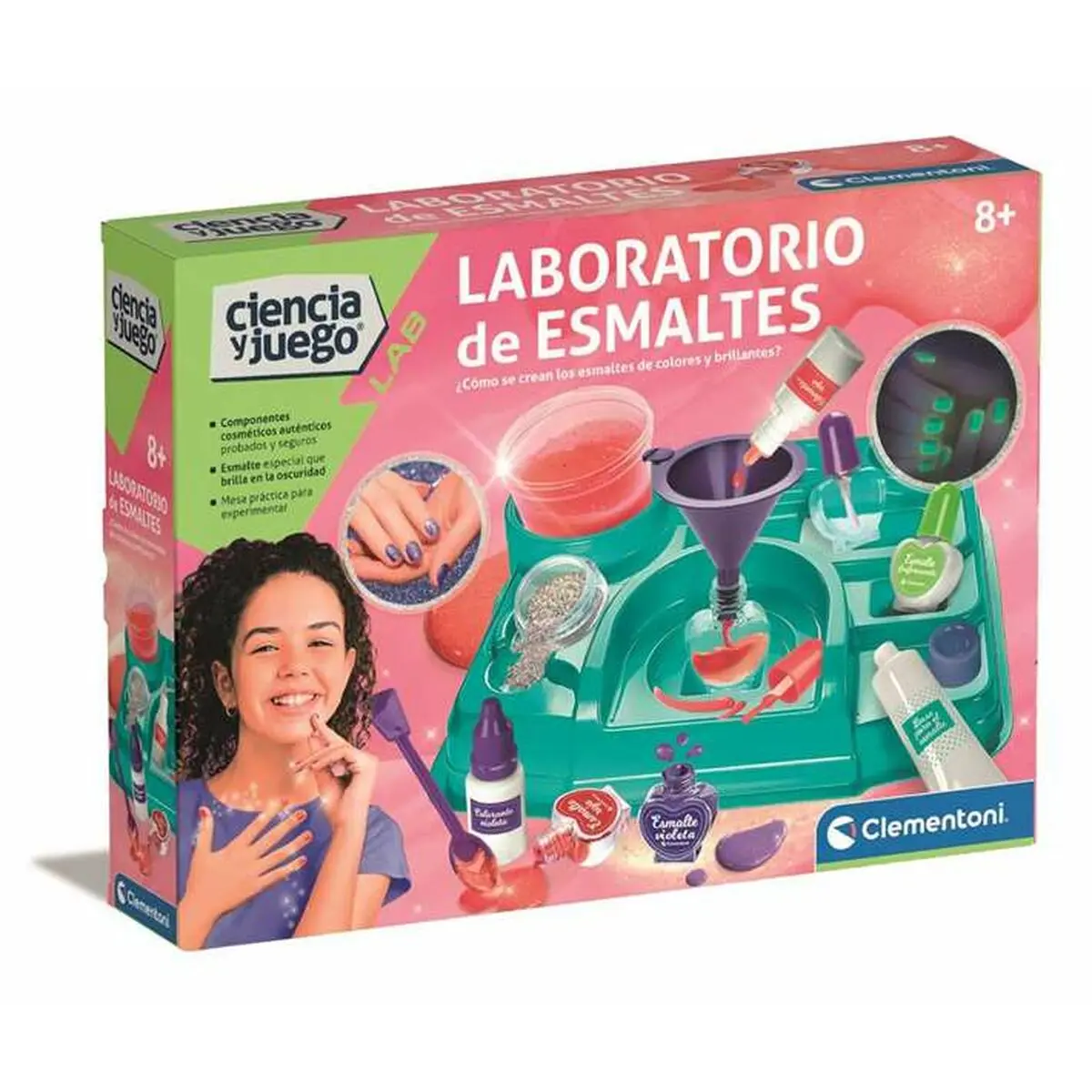 Gioco Laboratorio Scientifico Clementoni Smalto per unghie