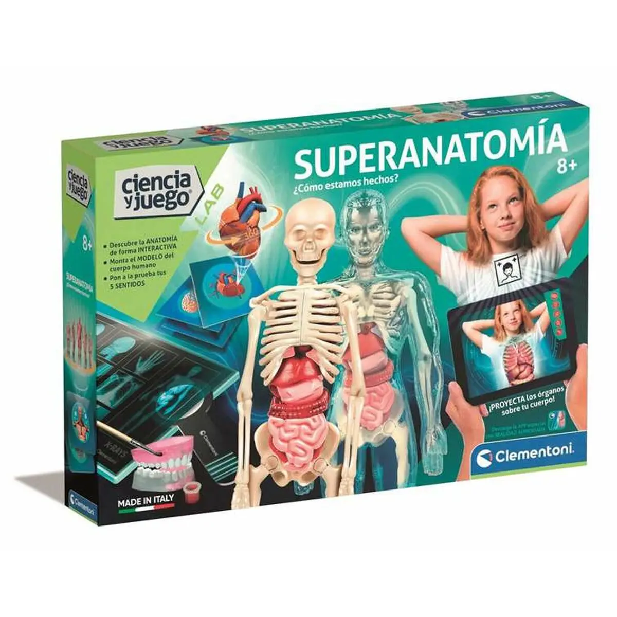 Gioco di Scienza Clementoni Superanatomía (ES)