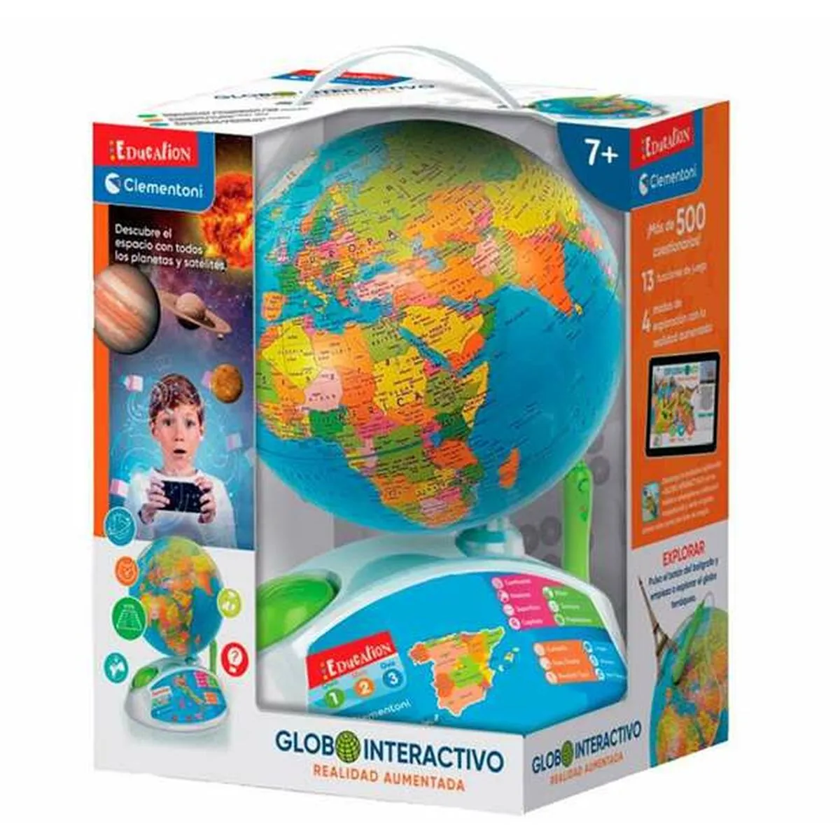 Globo Terrestre Interattivo Clementoni 35 x 40 x 29 cm