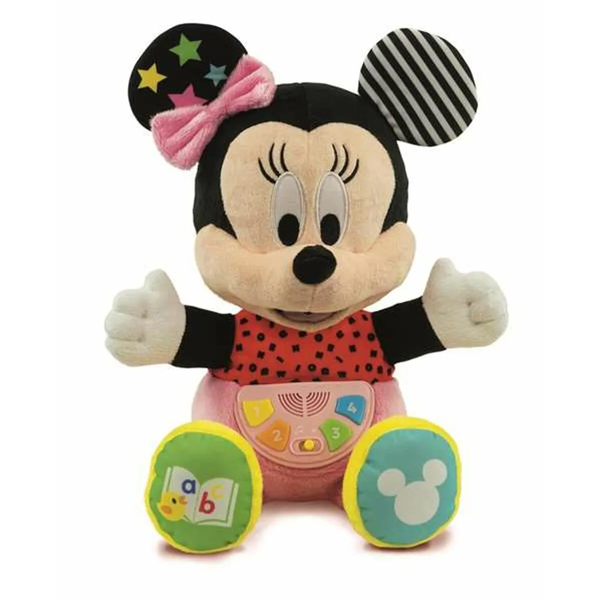 Cantastorie Minnie Mouse Baby Peluche 30,5 x 32 x 17,5 cm