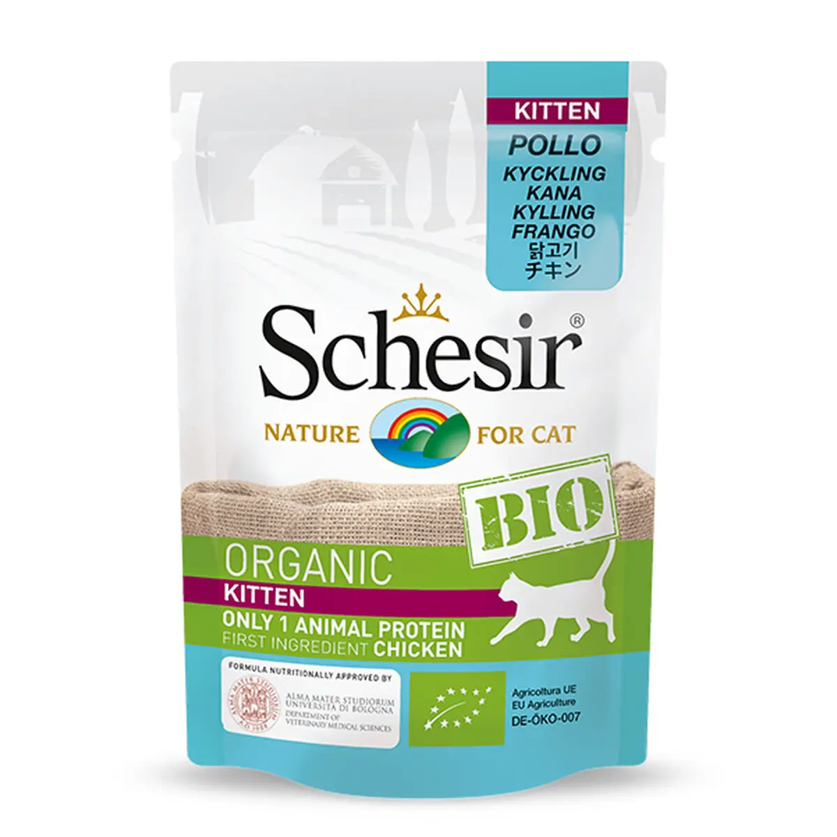 Cibo per gatti Agras Pet Foods SCHESIR Pollo 85 g