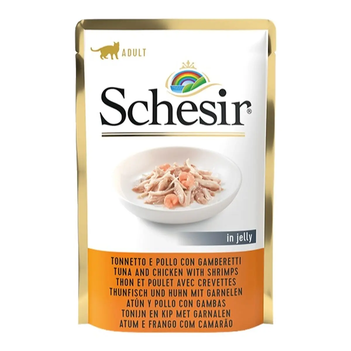 Cibo per gatti Agras Pet Foods SCHESIR Pesce 85 g