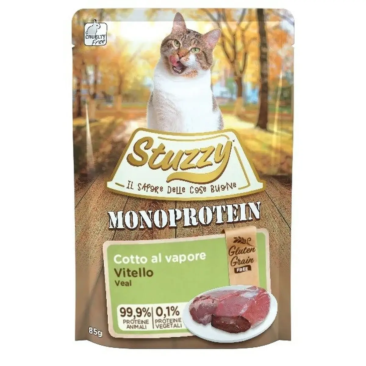 Cibo per gatti Agras Pet Foods STUZZY Monoprotein Veal 85 g