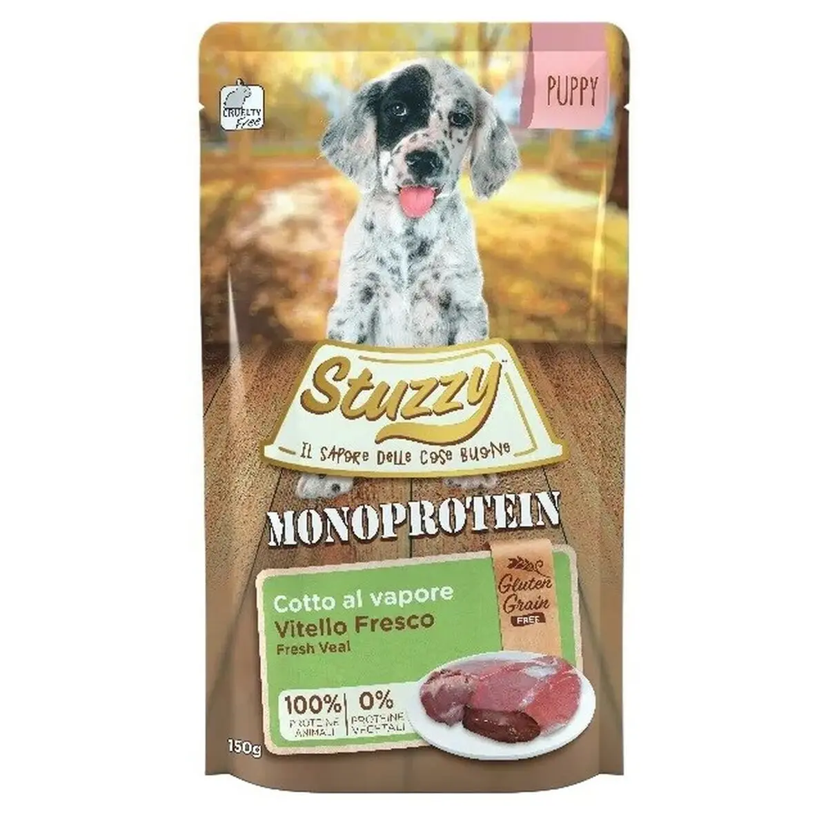 Cibo umido STUZZY Carne di vitello 150 g