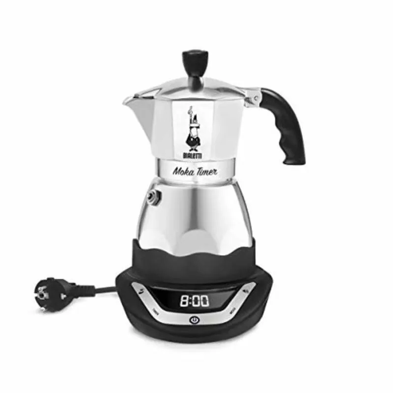 Caffettiera Americana Bialetti EAsy Timer 6 Acciaio inossidabile Alluminio 270 ml 500 ml 6 Tazze