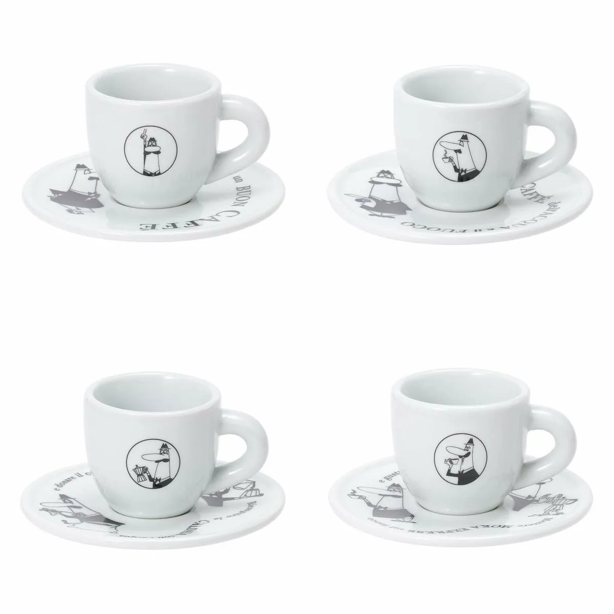 Set da Caffè Bialetti 700000669 8 Pezzi Multicolore