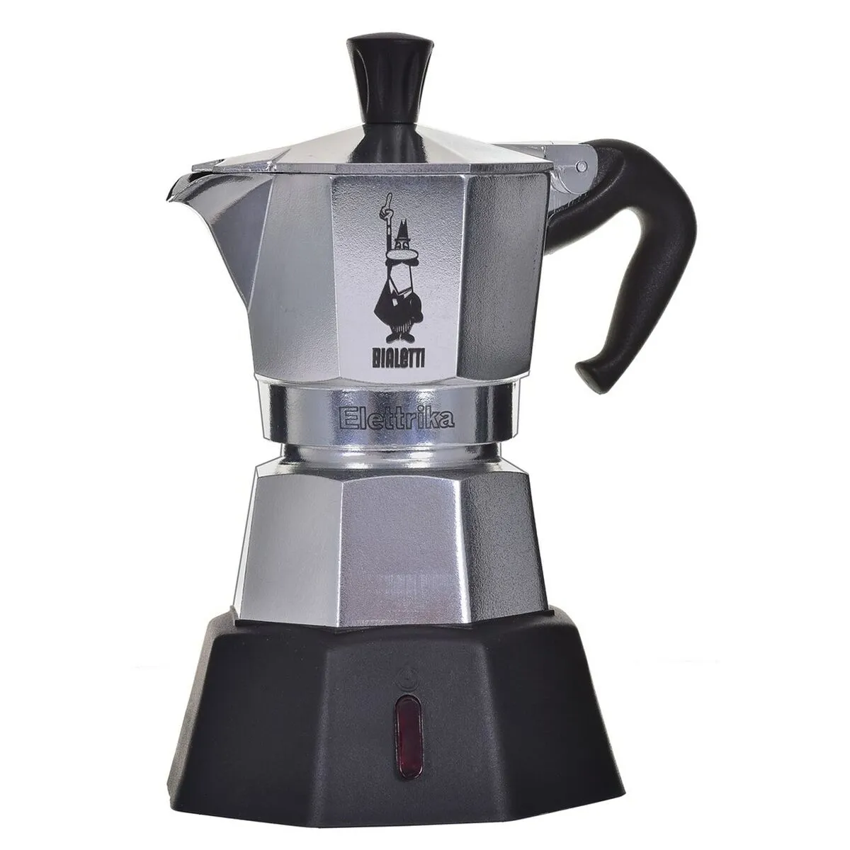 Cafettiera Italiana Bialetti 2778/MR Nero Alluminio 2 Tazze 90 ml