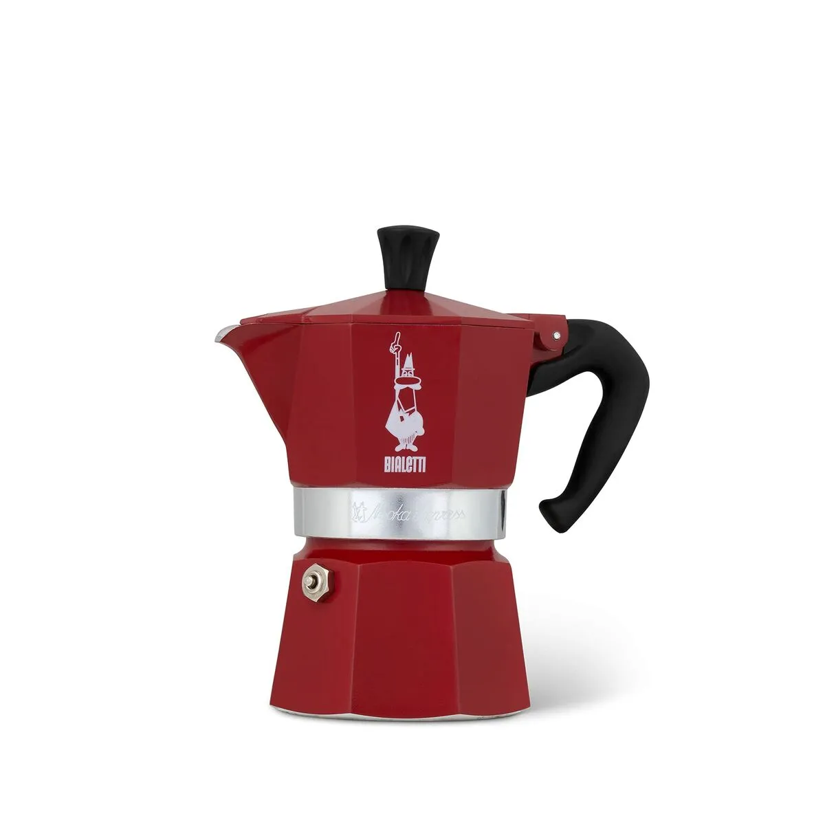 Cafettiera Italiana Bialetti Moka Express Rosso