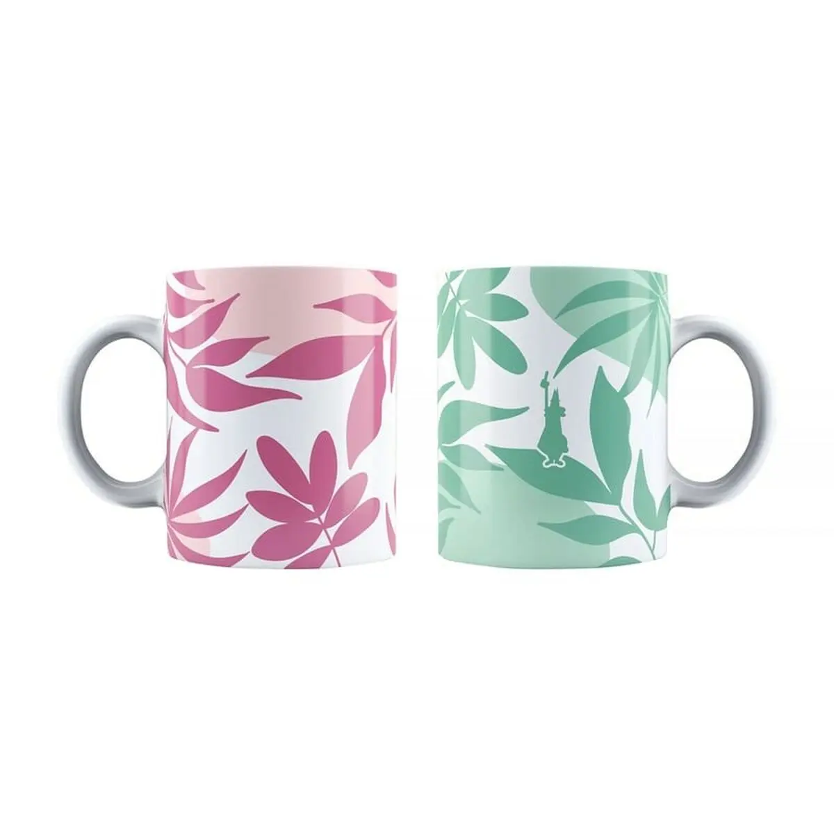 Set di 2 Tazze Mug Bialetti Primavera Colori assortiti 330 ml