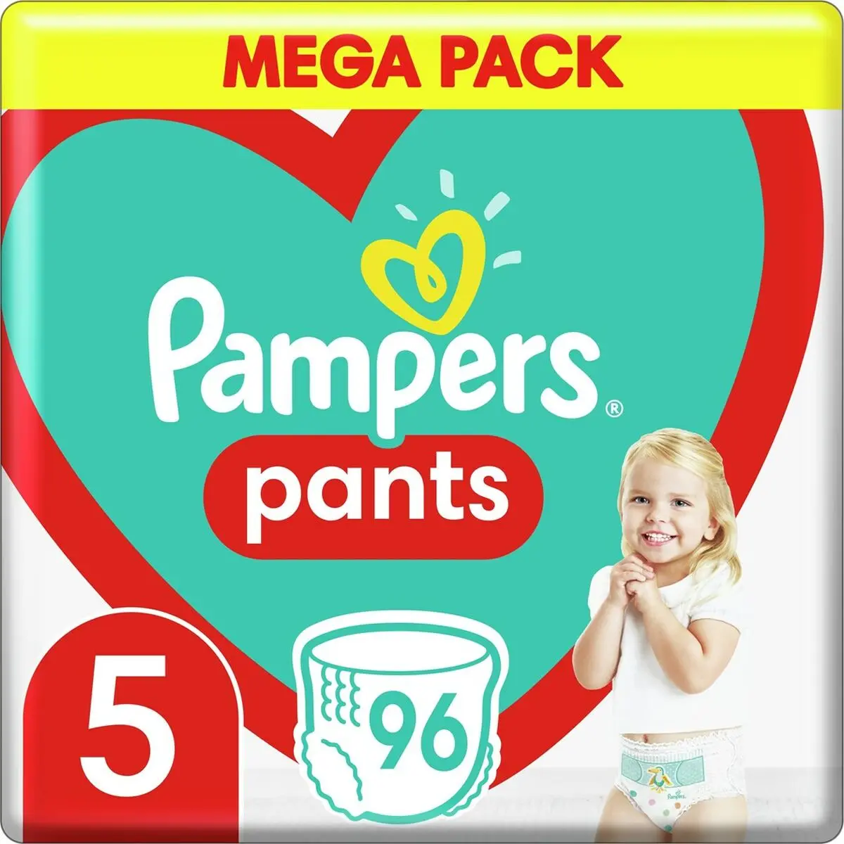 Pannolini usa e getta Pampers 5 (96 Unità)