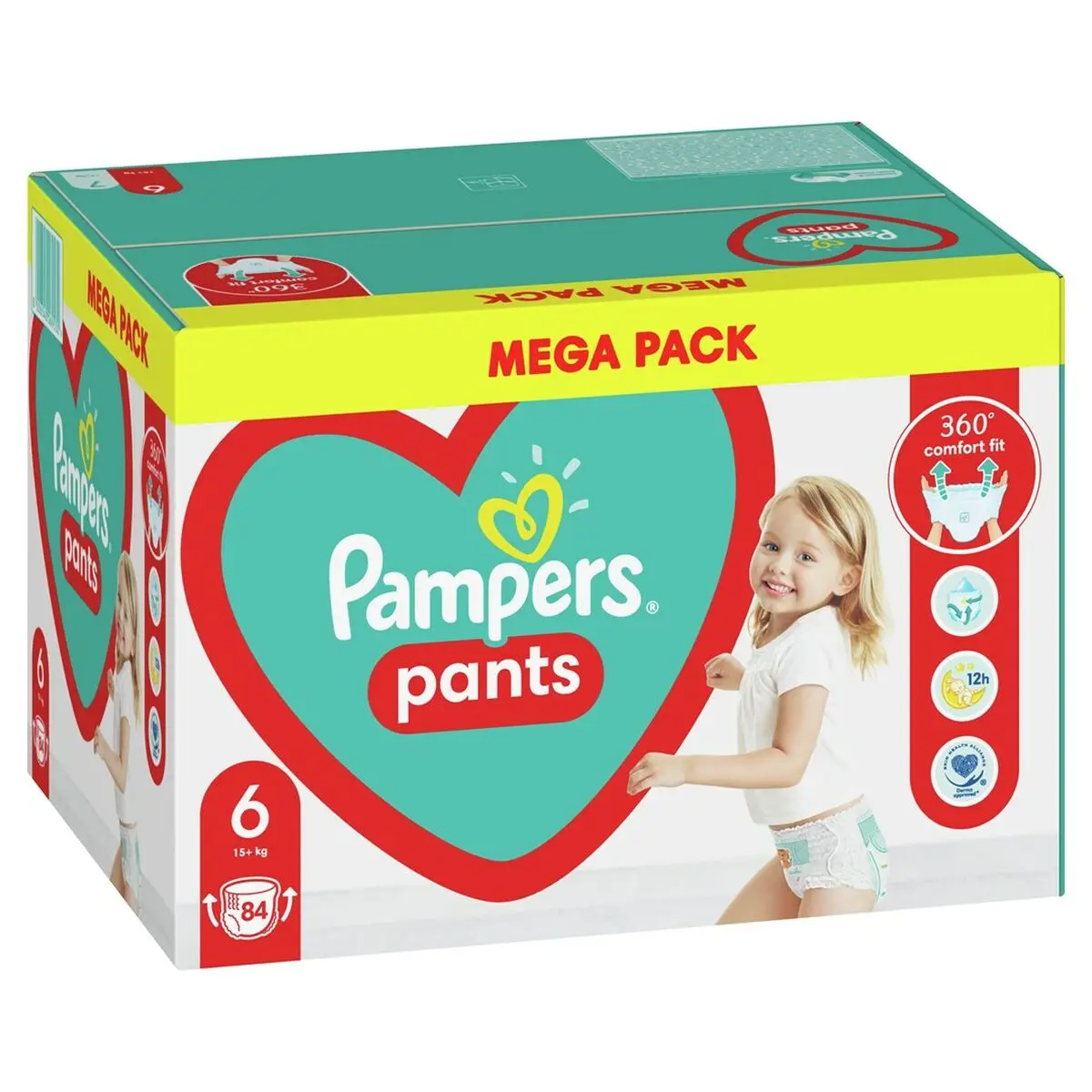 Pannolini usa e getta Pampers Pants 6 (84 Unità)